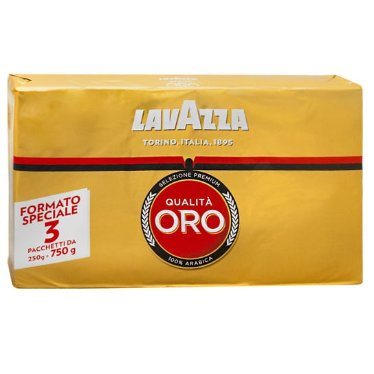 Lavazza Qualita Oro 100% Arabica 3 X 0,25 Kg Mielona Lavazza