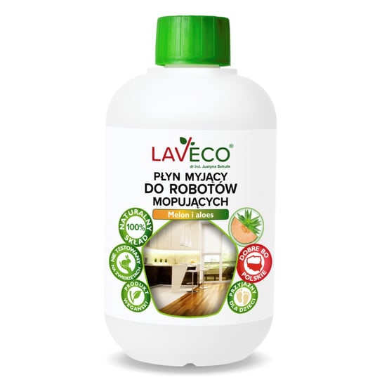 LAVECO - Płyn myjący do robotów mopujących - Melon i aloes - 500 ml Laveco