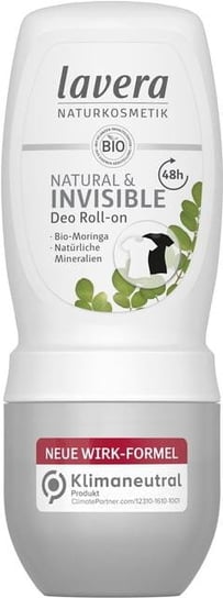 Lavera, Dezodorant roll-on invisible bio-moringa, 50 ml Lavera