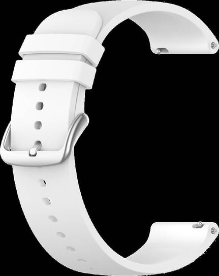 LAVVU Biały silikonowy pasek do zegarka - 16 Inna marka