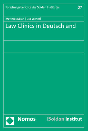Law Clinics in Deutschland Zakład Wydawniczy Nomos