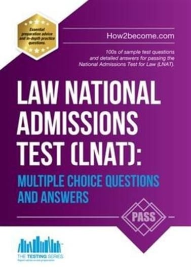 Law National Admissions Test (LNAT). Multiple Choice Questions and Answers Opracowanie zbiorowe
