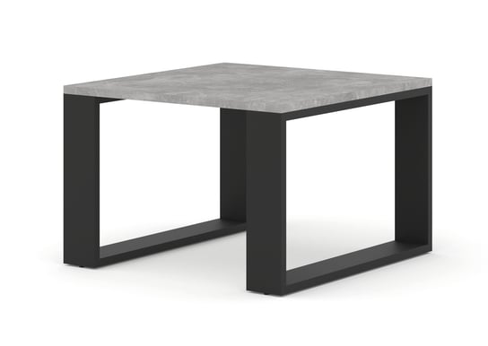 Ława stolik kawowy LUCA 60x60 cm beton jasny BIM Furniture