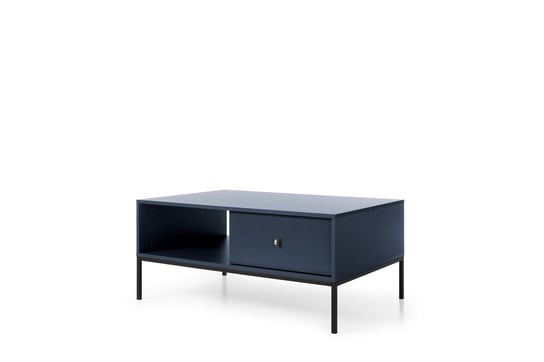 Ława Stolik Kawowy Mono Ml104 103 Cm Metal Granat BIM Furniture