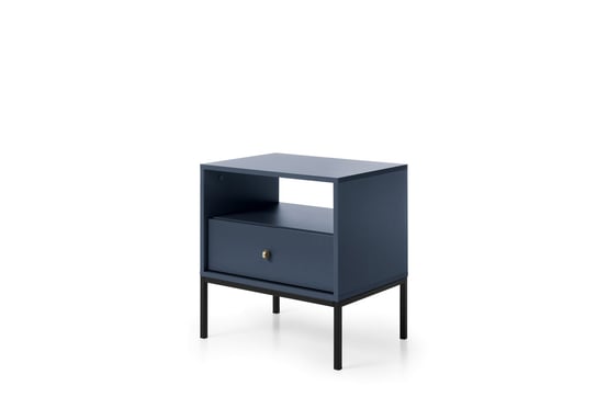Ława Stolik Kawowy Mono Ms54 53,6 Cm Metal Granat BIM Furniture