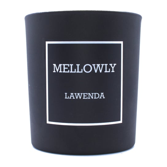 Lawenda - naturalna świeca sojowa - Mellowly Mellowly