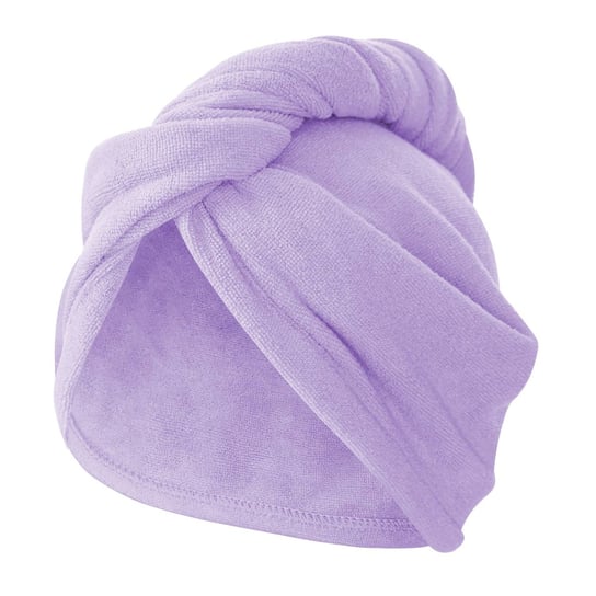 Lawendowy Turban Ręcznik Do Włosów ACTIVE Spod Igły i Nitki