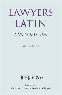 Lawyer's Latin Gray John
