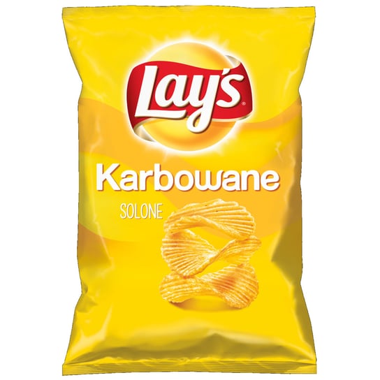 Lay's chipsy ziemniaczane karbowane solone 130g Lay's