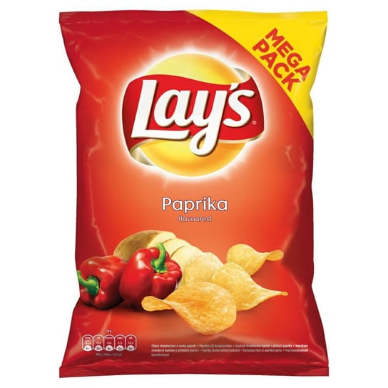 LAY'S  - Chipsy Ziemniaczane O  Smaku Papryki - 215G Lay's