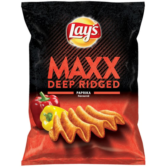 Lay's max chipsy ziemniaczane o smaku papryki 210g Lay's