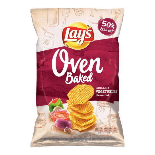 Lay's oven baked chipsy grillowane warzywa 125g Lay's