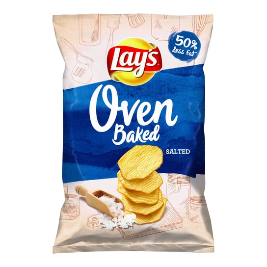 Lay's oven baked chipsy ziemniaczane solone 125g Lay's