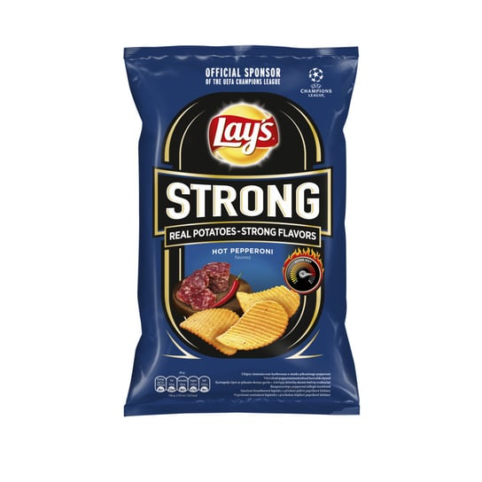 Lay's strong chipsy smak pikantne peperoni 130g Lay's