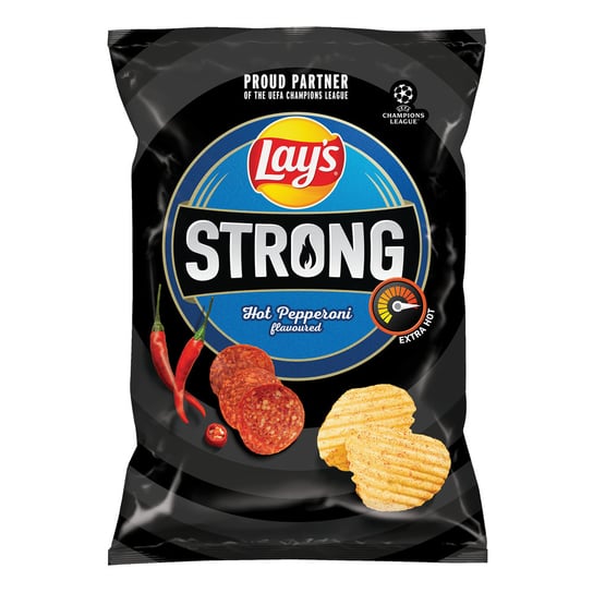 LAY'S STRONG HOT PEPPERONI 120G Lay's