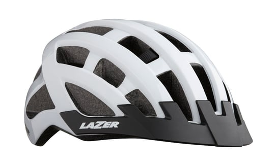 LAZER Compact kask rowerowy biały połysk Lazer