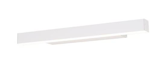 Łazienkowa LAMPA ścienna LINEAR W0263D Maxlight metalowa OPRAWA kinkiet LED 18W 4000K prostokątny IP44 biały MaxLight