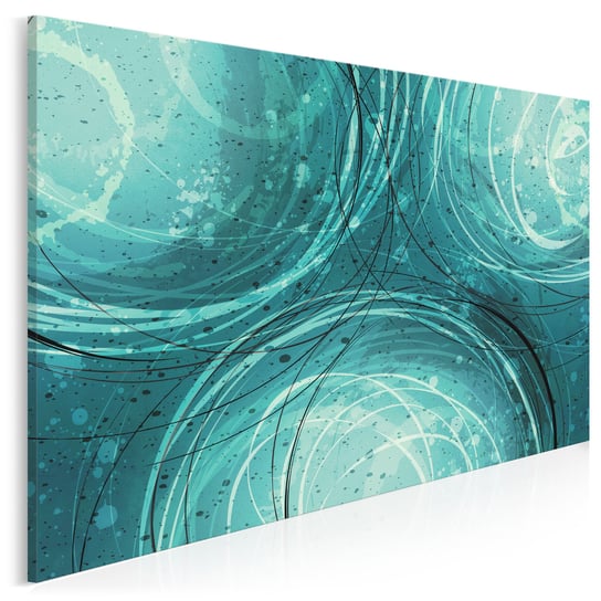Lazur oceanu - nowoczesny obraz na płótnie - 120x80 cm VAKU-DSGN Nowoczesne obrazy