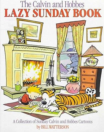 Lazy Sunday Book. Calvin and Hobbes Watterson Bill