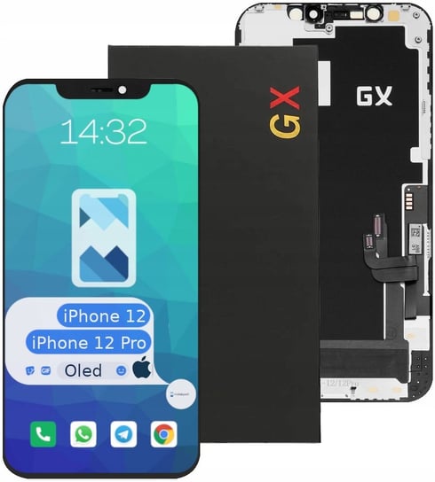 LCD ekran do Apple iPhone 12/ 12 Pro OLED GX Sh.