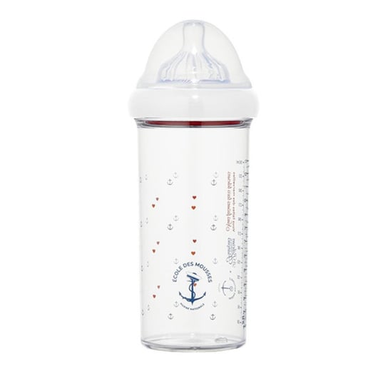 Le Biberon Français butelka ze smoczkiem dla niemowląt 6 m+ tritanowa Marine Nationale, 360 ml Inny producent