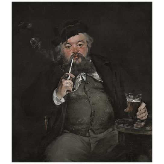 Le Bon Bock - Edouard Manet 55x60 Legendarte