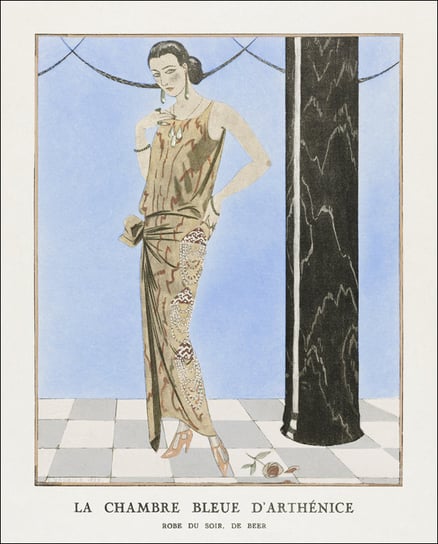 Le Cadran Solaire, George Barbier - plakat 42x59,4 cm Galeria Plakatu