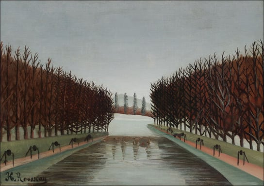 Le canal, Henri Rousseau - plakat 30x20 cm Galeria Plakatu