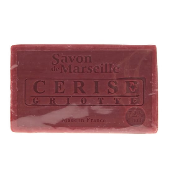 Le Chatelard 1802, mydło marsylskie wiśnia-czereśnia, 100 g Le Cafe de Beaute
