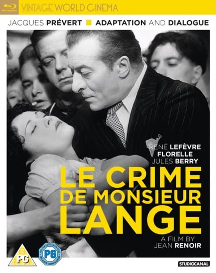 Le Crime de Monsieur Lange (brak polskiej wersji językowej) Renoir Jean