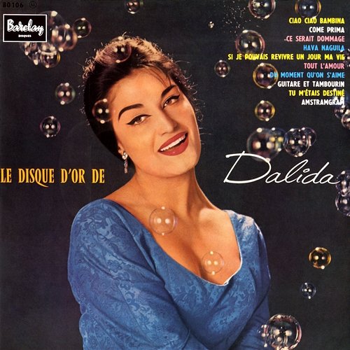 Le disque d'or de Dalida Dalida