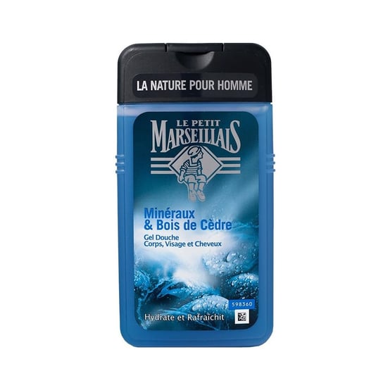 Le Petit Marseillais, żel pod prysznic 3w1 Minerały & Drzewo Cedrowe, 250 ml Le Petit Marseillais