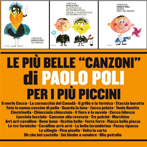 Le più belle "Canzoni" di Paolo Poli per i più piccini Paolo Poli