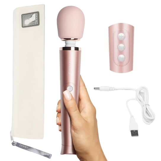 Le Wand Petite rechargeable massager - masażer do ciała, różowe złoto Inna marka