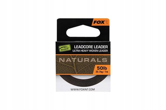 Leadcore Fox Naturals Ciemnozielona 7 M 50 Lb Fox