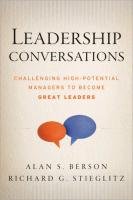 Leadership Conversations Berson Alan S.
