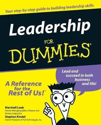 Leadership for Dummies. Loeb Marshall, Loeb Et Al, Kindel Stephen