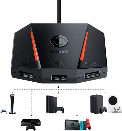 Leadjoy VX2 AimBox Keyboard and Mouse adapter GameSir