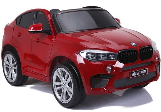 LEAN Cars, Auto na Akumulator BMW X6M Czerwone Lakierowane LEAN CARS