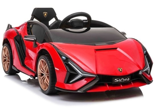 LEAN CARS Auto na akumulator Lamborghini Sian Czerwony LEAN CARS