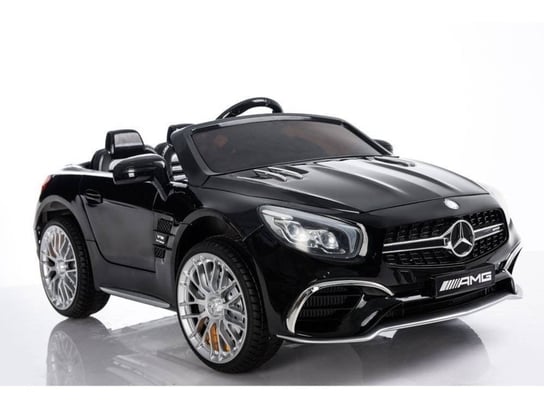 LEAN CARS, auto na akumulator Mercedes SL65, czarny Lean Toys