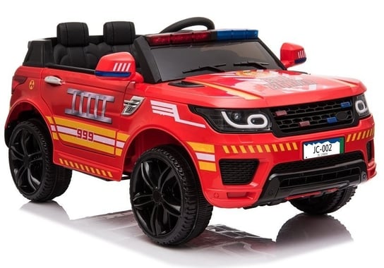 LEAN Cars, Auto na Akumulator Straż Pożarna JC002 Czerwony LEAN CARS