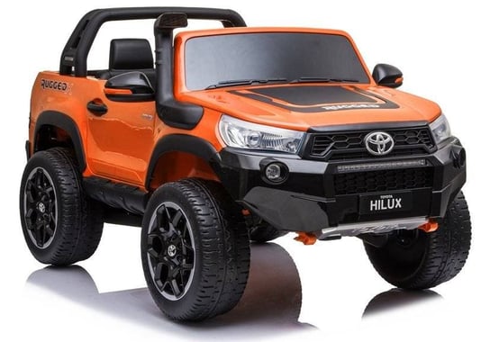 LEAN Cars, auto na akumulator Toyota Hilux, pomarańczowy LEAN CARS
