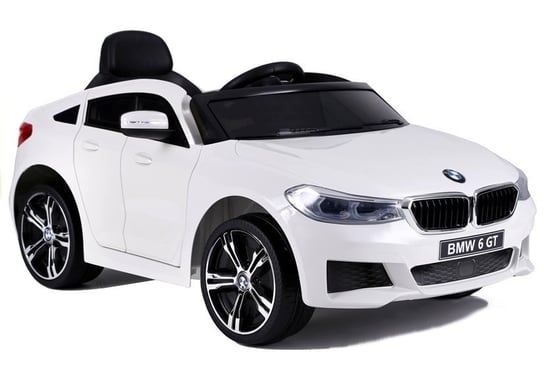 LEAN Cars, Pojazd na Akumulator BMW 6 GT Białe LEAN CARS