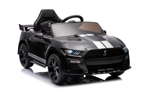 LEAN Cars, Pojazd na Akumulator Ford Mustang GT500 Shelby Czarny LEAN CARS