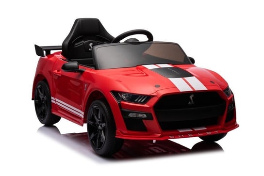 LEAN Cars, Pojazd na Akumulator Ford Mustang GT500 Shelby Czerwony LEAN CARS
