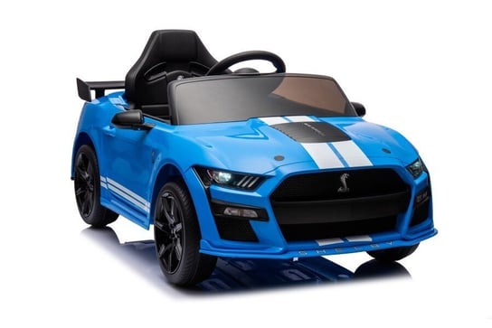 LEAN Cars, Pojazd na Akumulator Ford Mustang GT500 Shelby Niebieski LEAN CARS