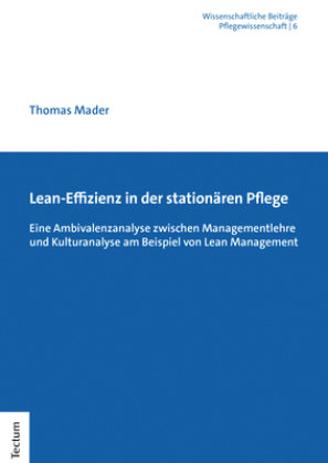 Lean-Effizienz in der stationären Pflege Tectum-Verlag