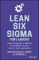 Lean Six Sigma For Leaders Brenig-Jones Martin