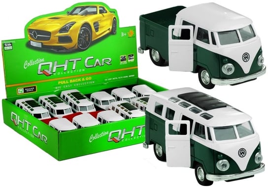 Lean Toys, auta Volksvagen T1 Samba Double Cab Pickup, mix Lean Toys